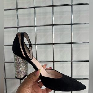 Kate Spade Aurora Borealis Bling Statement Heels size 6M